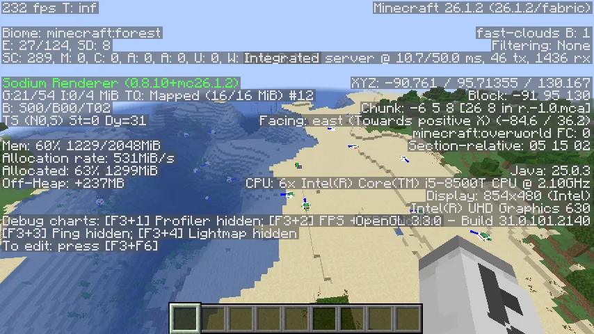 Морские черепахи на побережье в моде ResourceCraft (сид asdf).