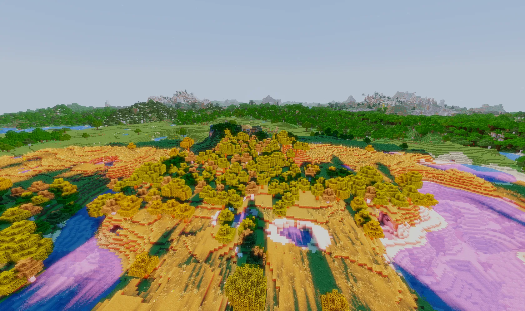 OpenShad: Далекий горизонт утром.