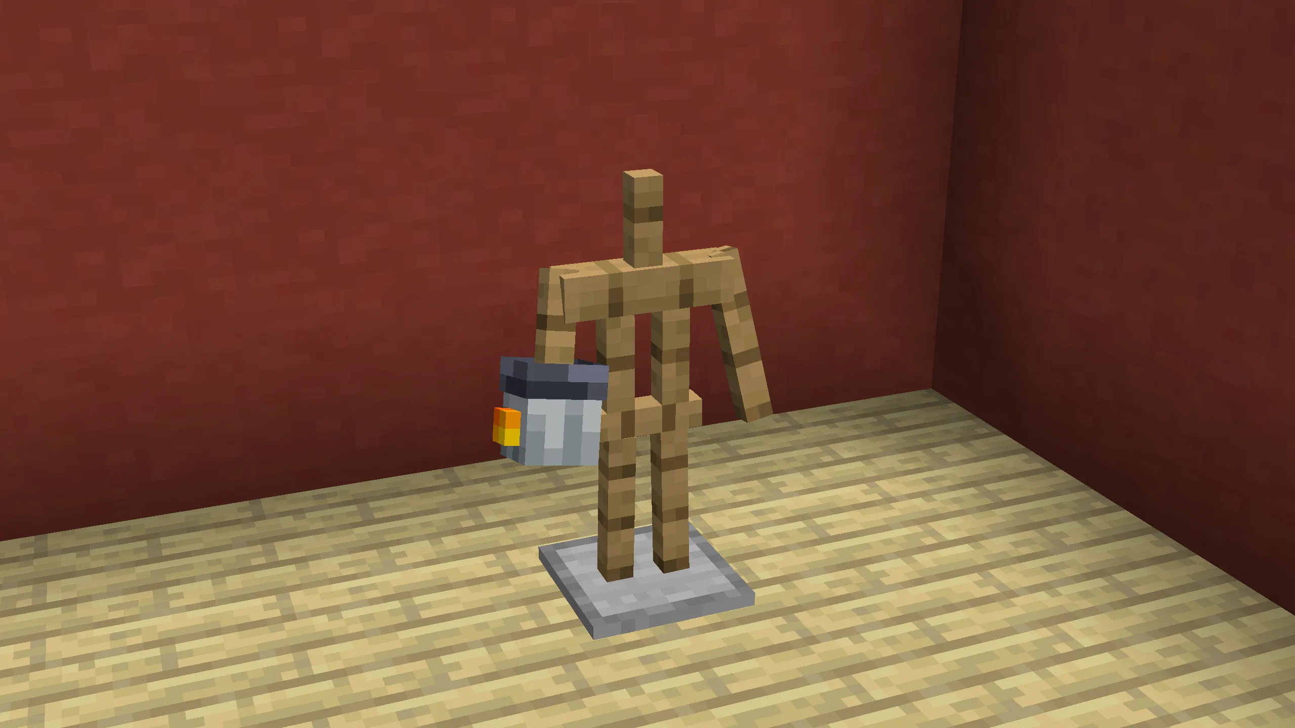 Кирка из мода Artifacts, автоматически переплавляющая добытую руду.