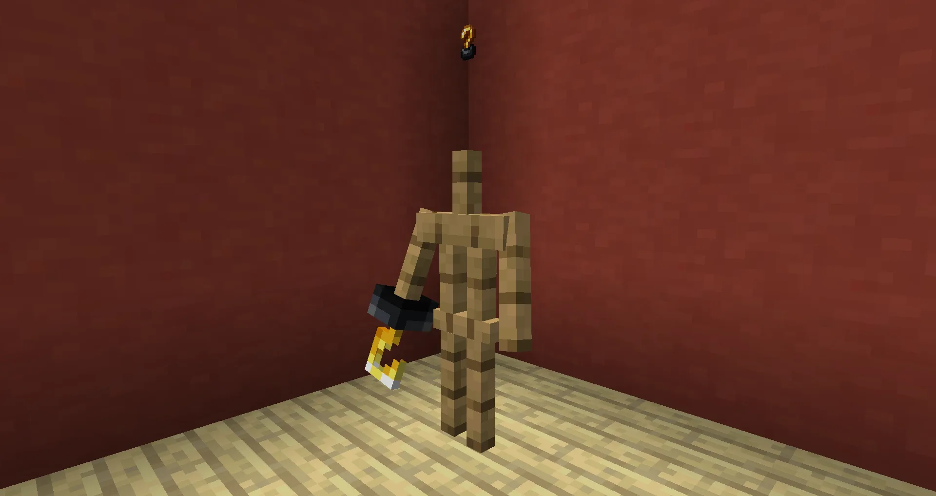 Золотой крюк из мода Artifacts, увеличивающий количество выпадаемого опыта.