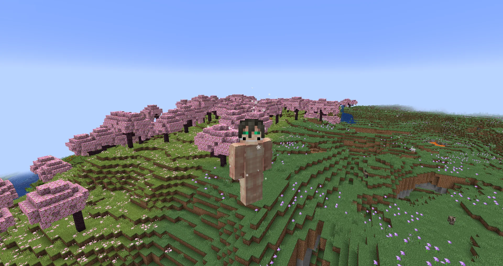 Атакующий титан из мода Titan Shifter Megapack для Minecraft.