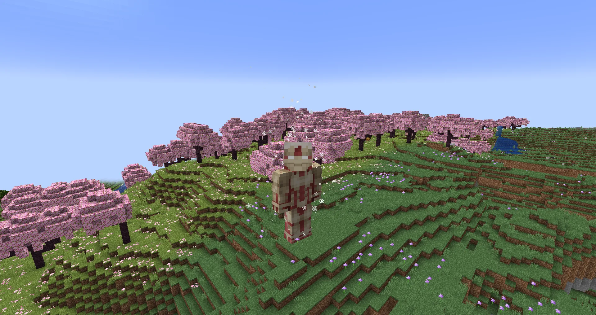 Скриншот мода Titan Shifter Megapack с изображением Бронированного титана.