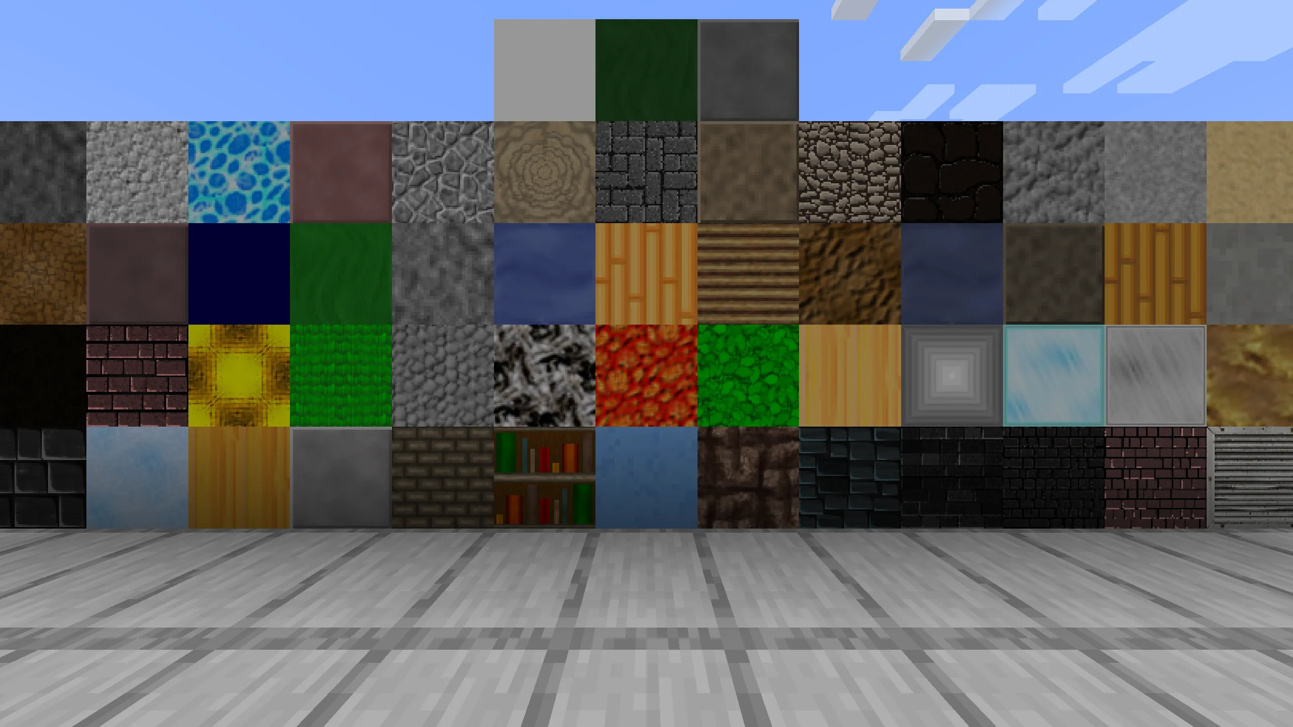 Декоративные блоки из мода Random Super Mod.