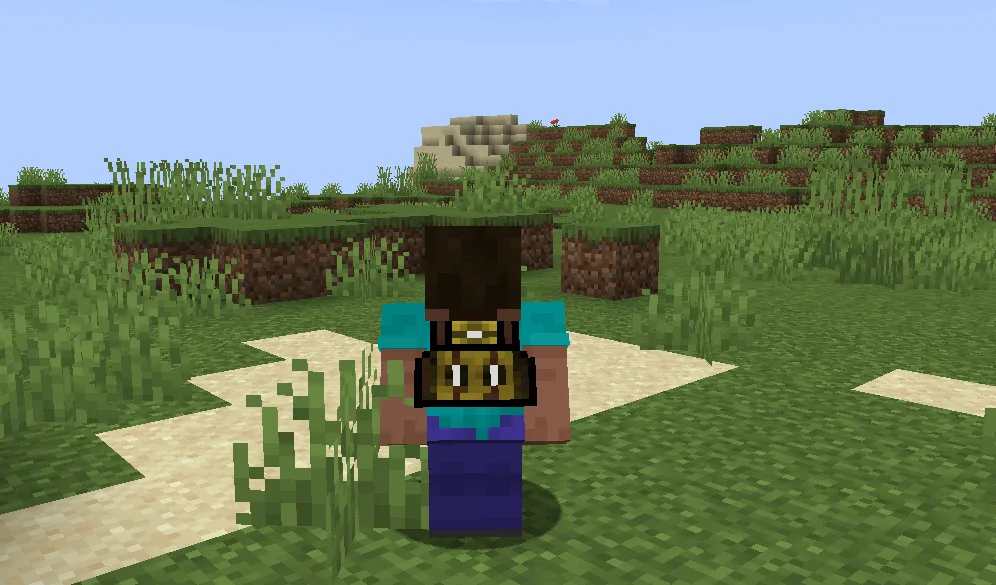 Backpack on your back