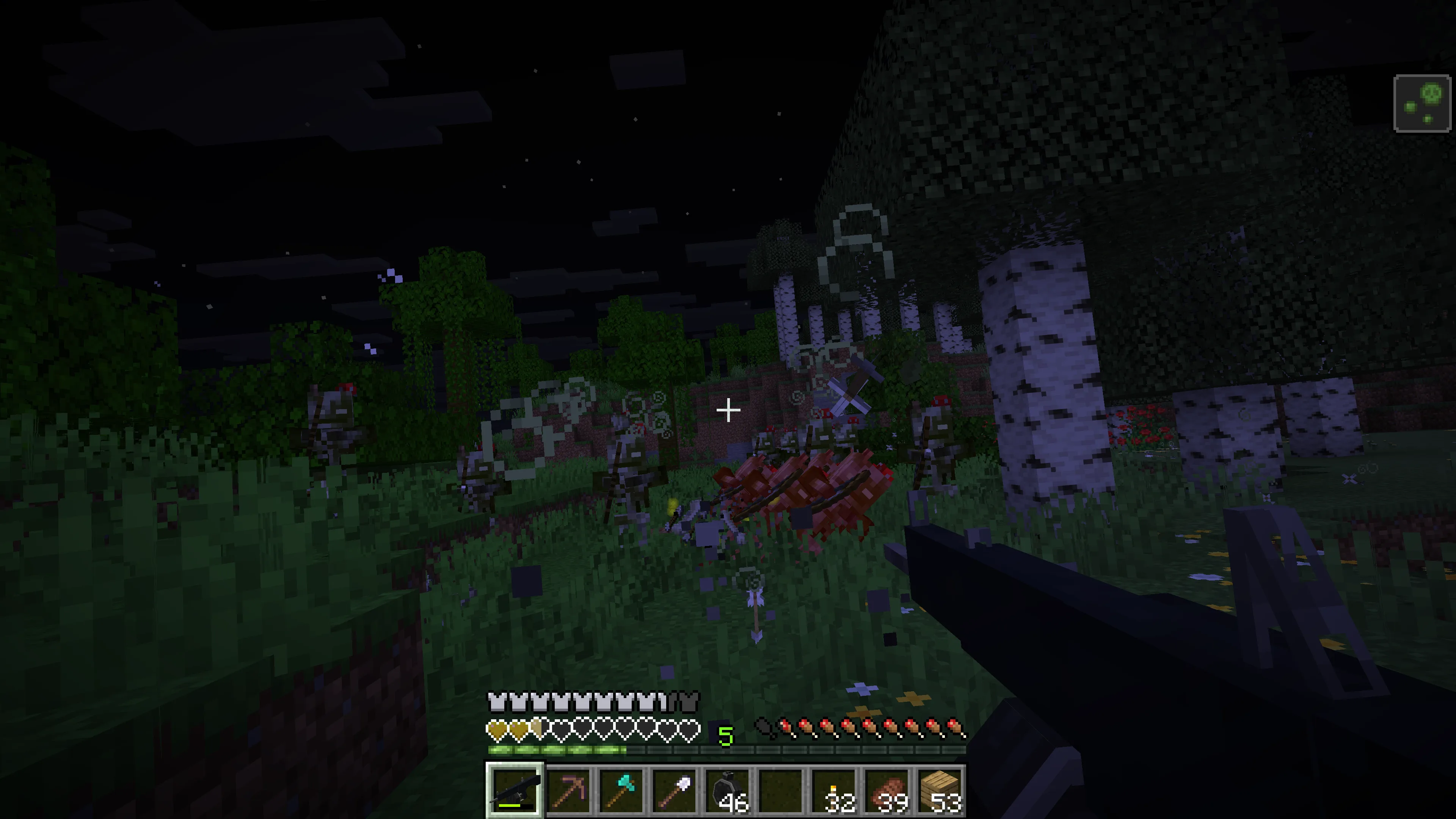 Игровой процесс с дробовиком AA-12 из мода Chems' Guns.