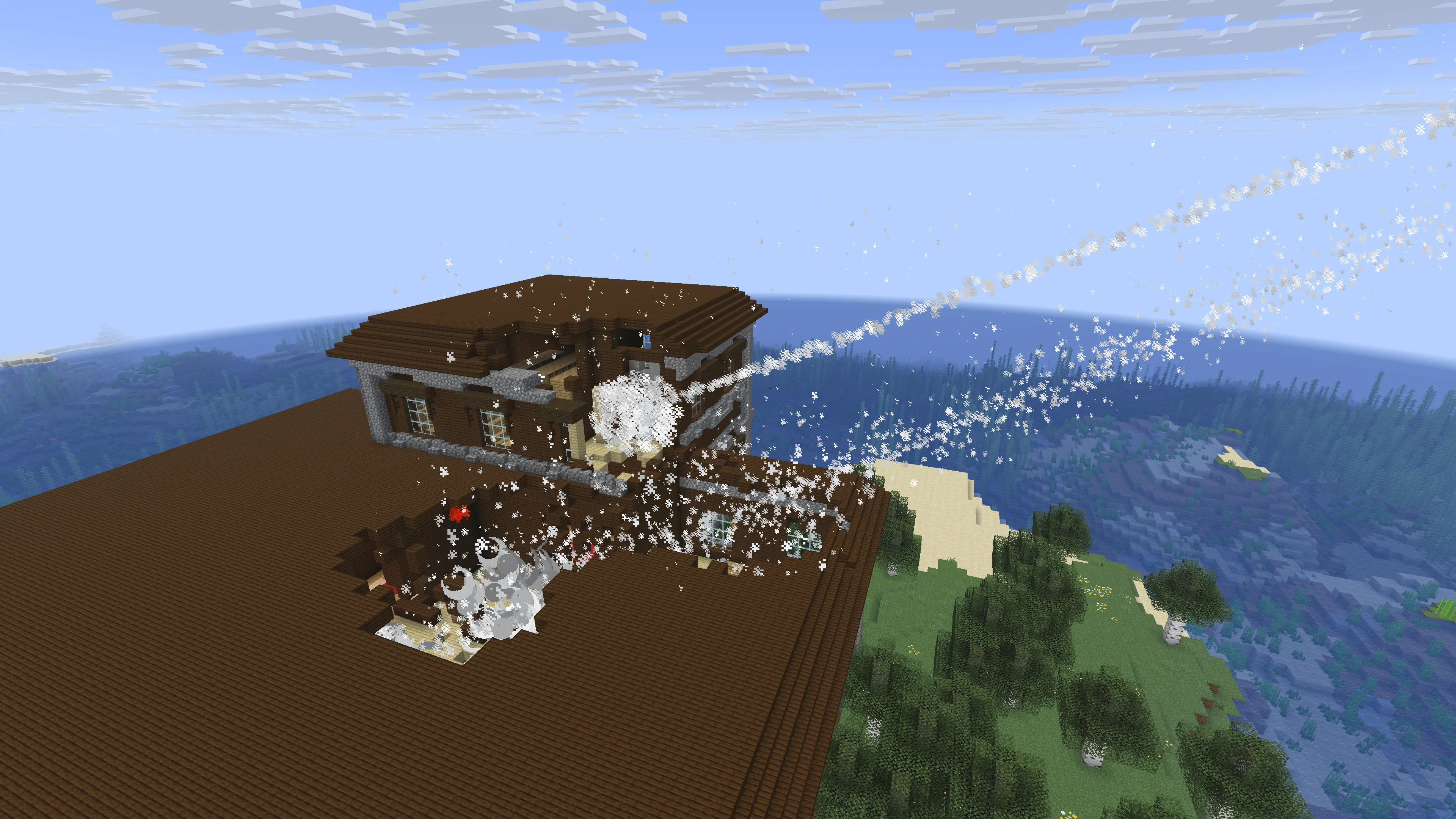 Ракетный удар из мода Chems' Guns.