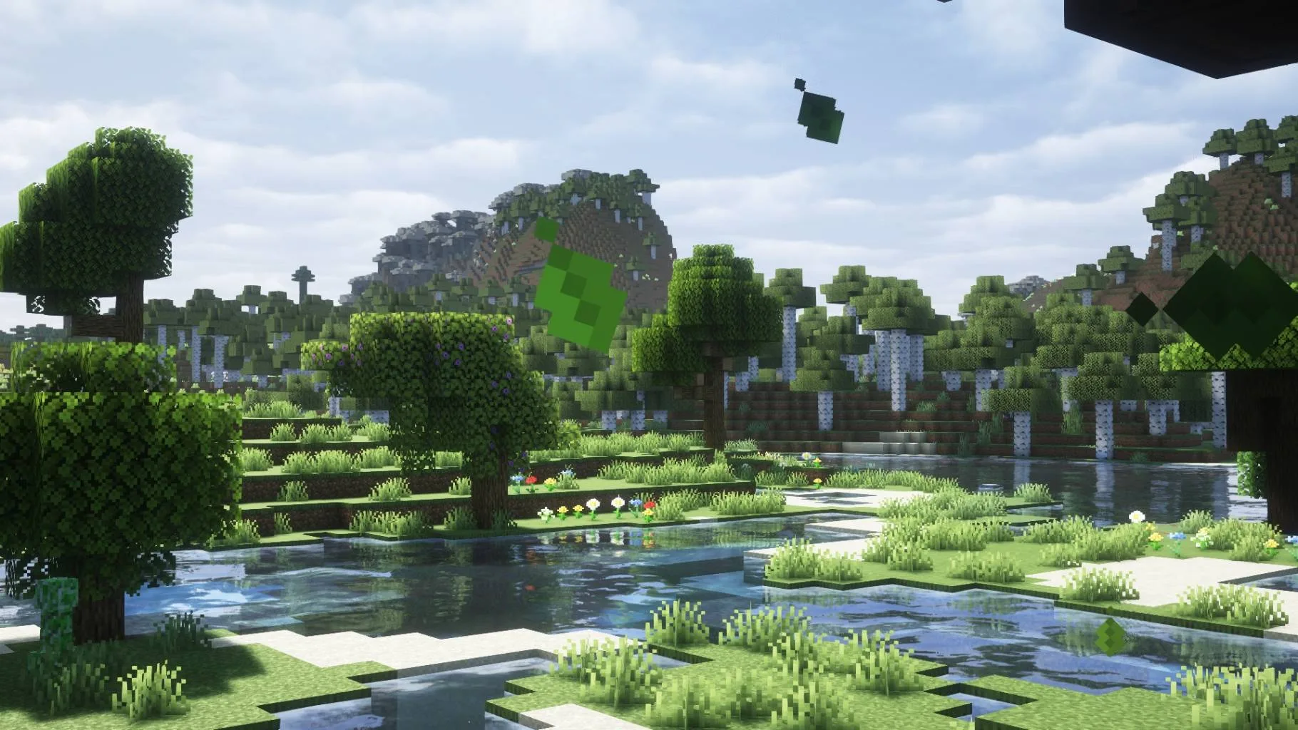 Fantasy Shaders Unbound: дневное окружение