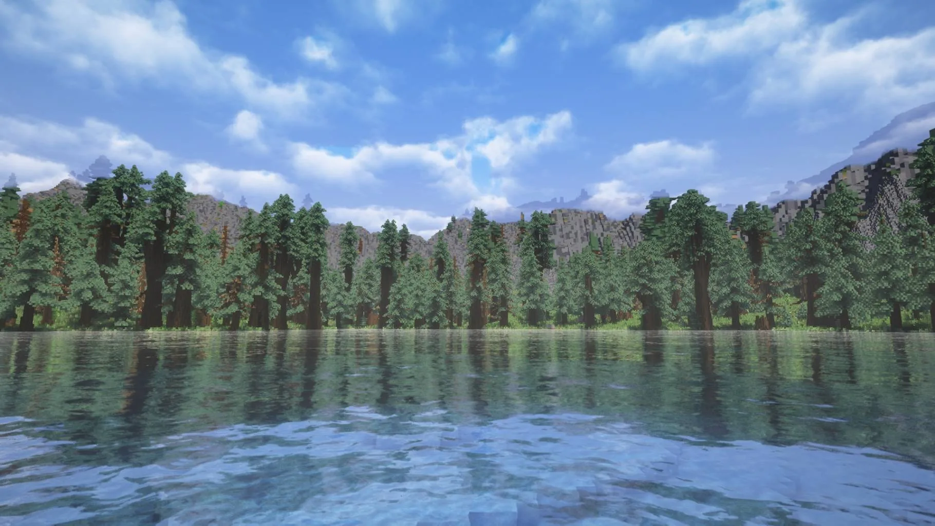 Облачное небо в шейдерах Fantasy Shaders Unbound.