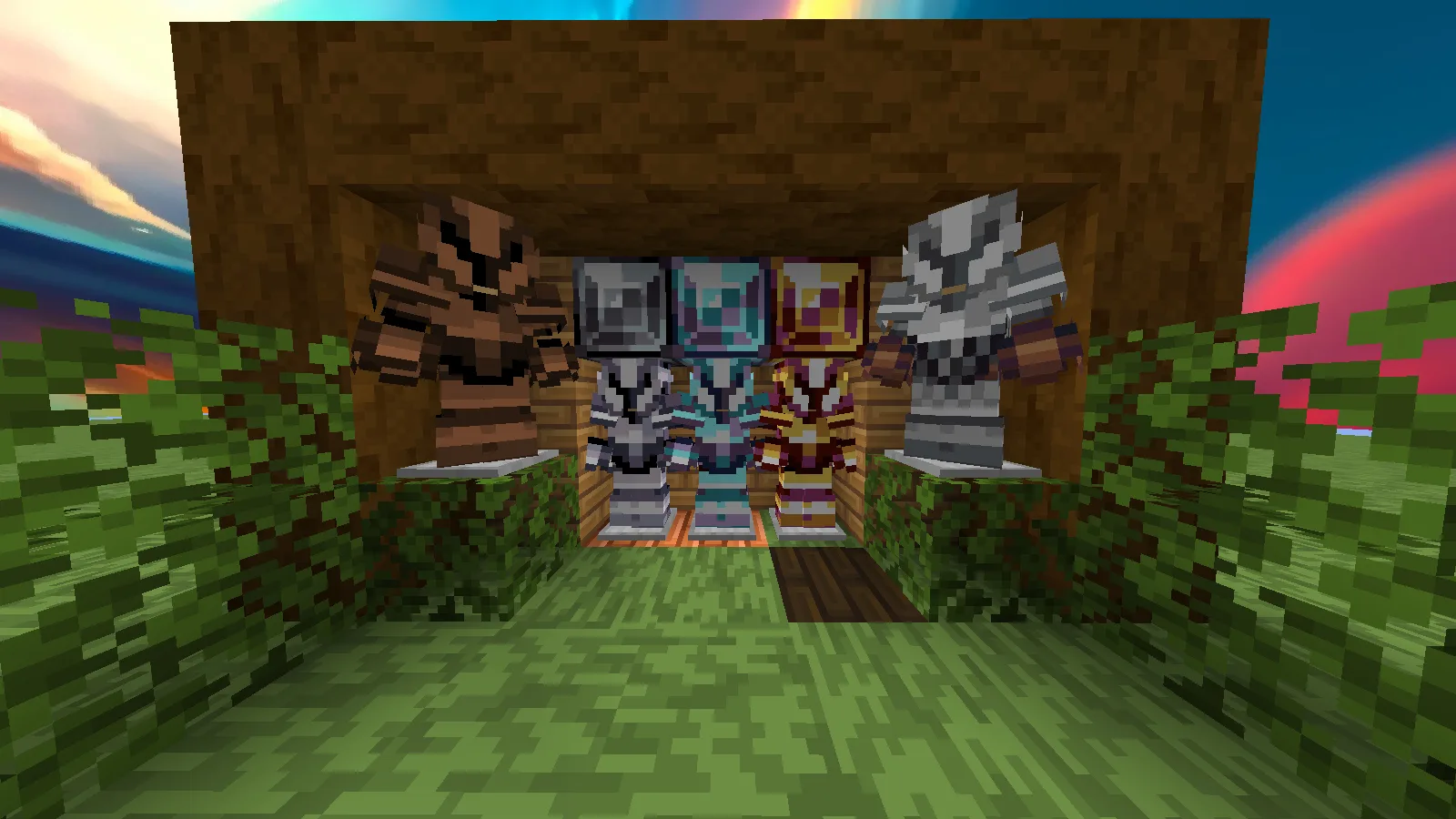 Броня в ресурс-паке Zero Bedwars Pack