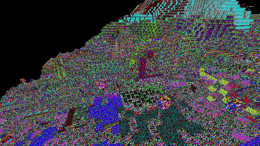 Деревня с шейдерами.