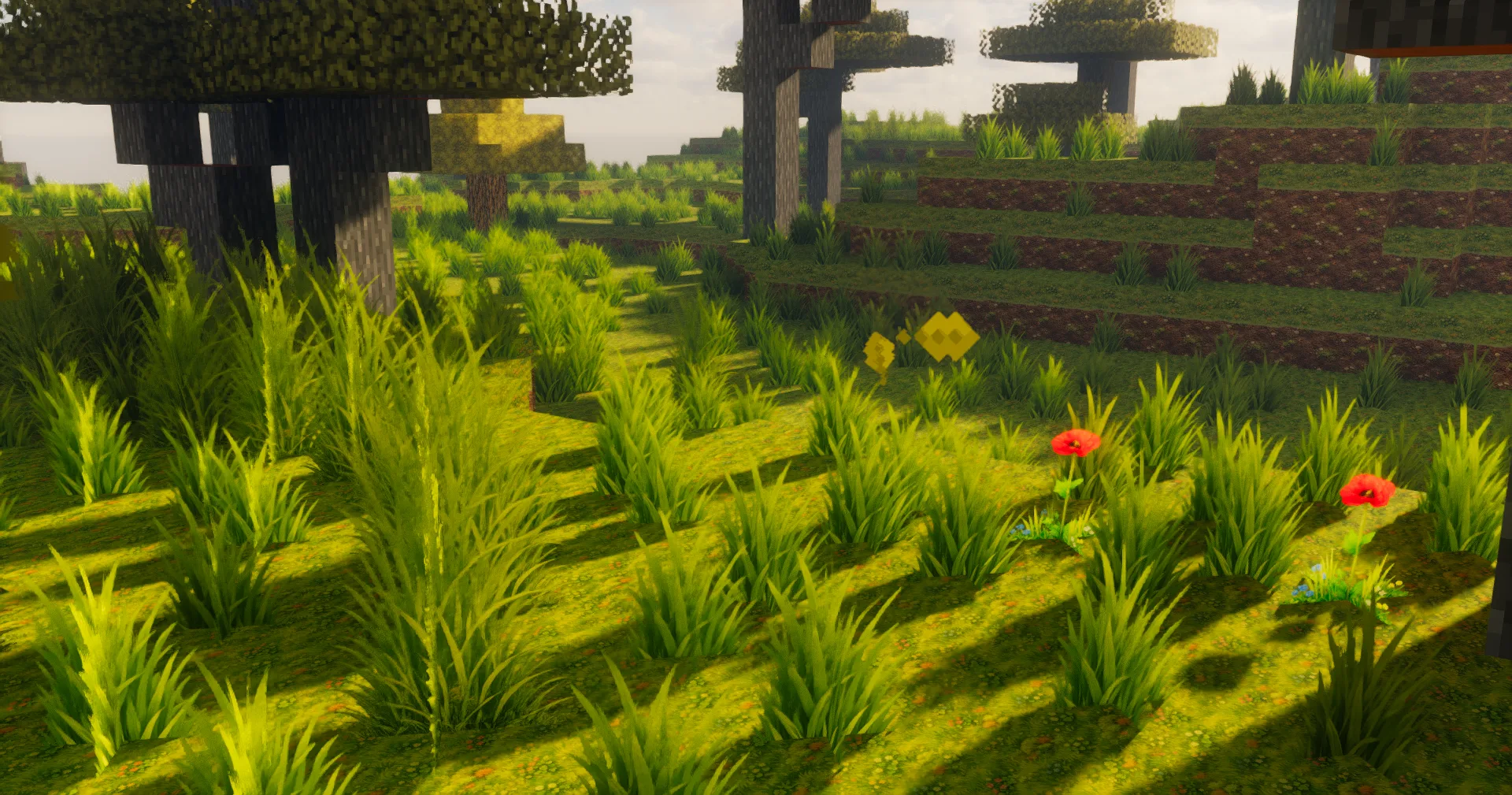 Трава в стиле GhibliBlocks 512x