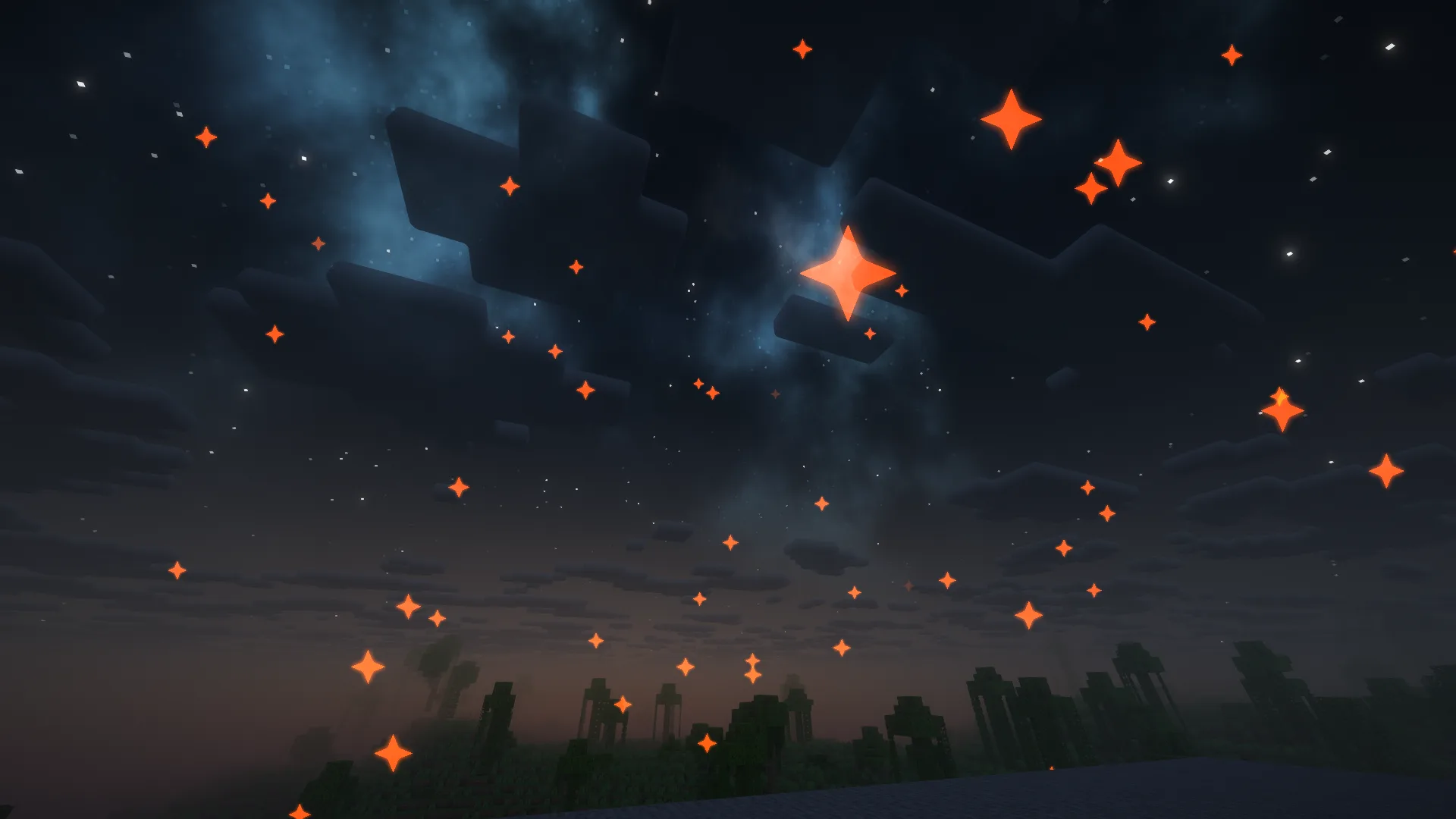 Частицы окружения в пакете текстур Rival Visuals.