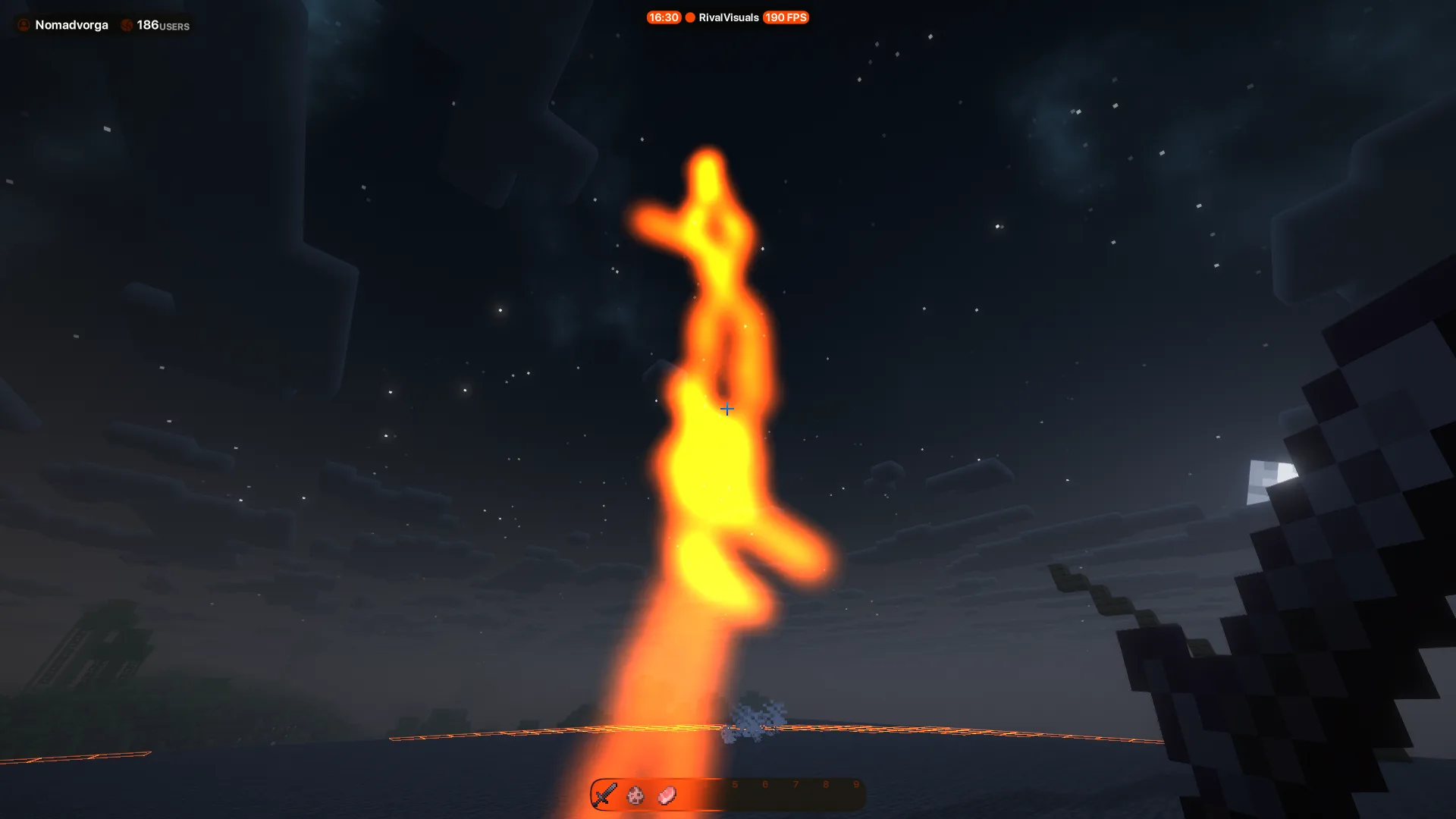 Кастомные частицы при убийстве из набора Rival Visuals.