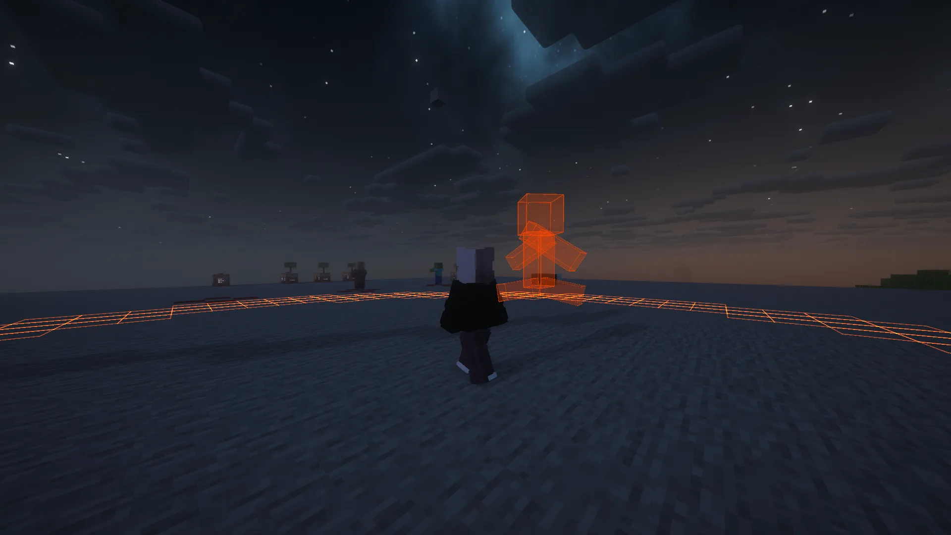 PvP-текстурпак Rival Visuals с эффектами мерцания и покачивания объектов.