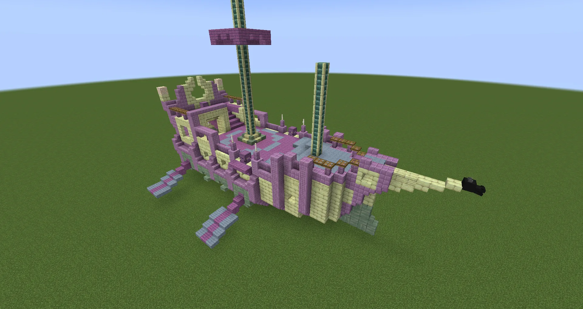 Концепт улучшенного корабля Края для мода Endless Void