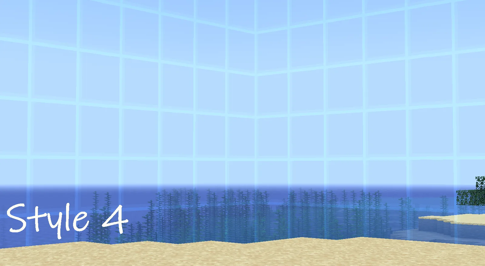 Вид границы в стиле 4 для проекта Border Makeover.