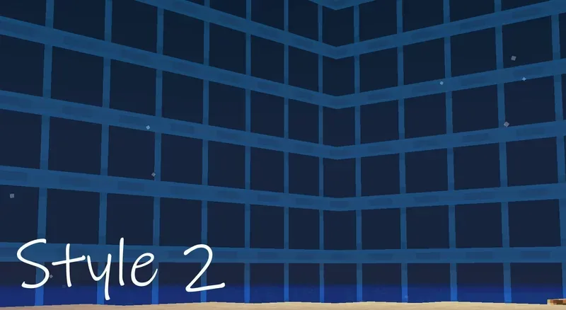 Minecraft-проект Border Makeover: стиль оформления номер два.