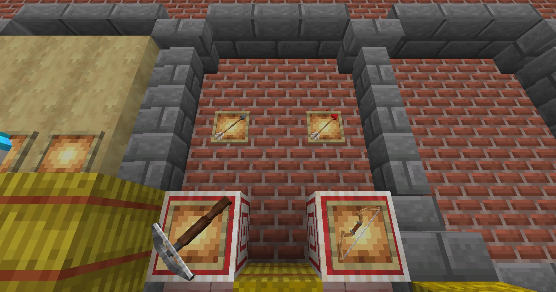 Лук, арбалет и стрелы из ресурс-пака Finn's Workshop