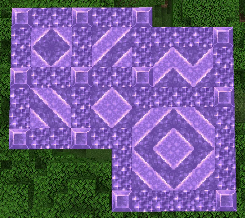 Нарезанный и отполированный аметист из мода Twigs.