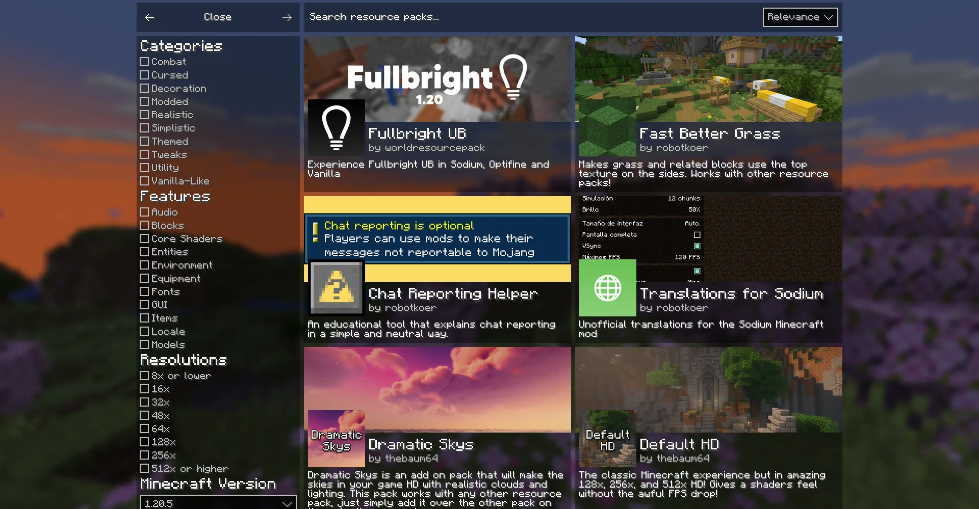 Страница обзора ресурсов на сайте Resourcify.