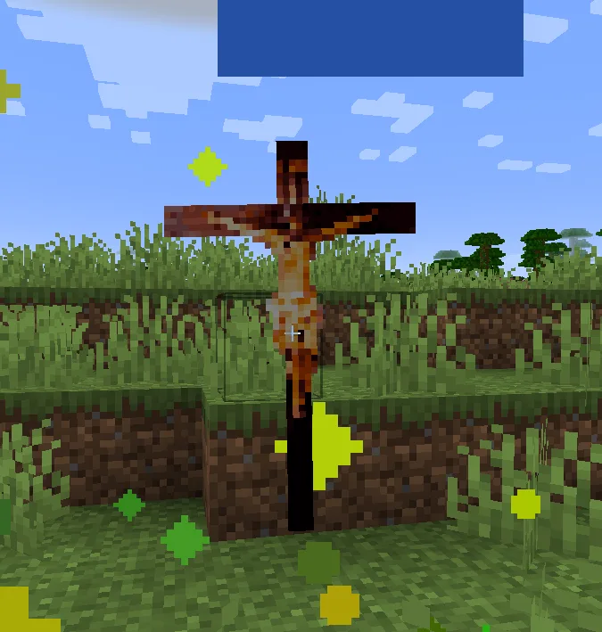 Ресурс пак Jesus Christ Totem: тотем бессмертия в виде Иисуса Христа.