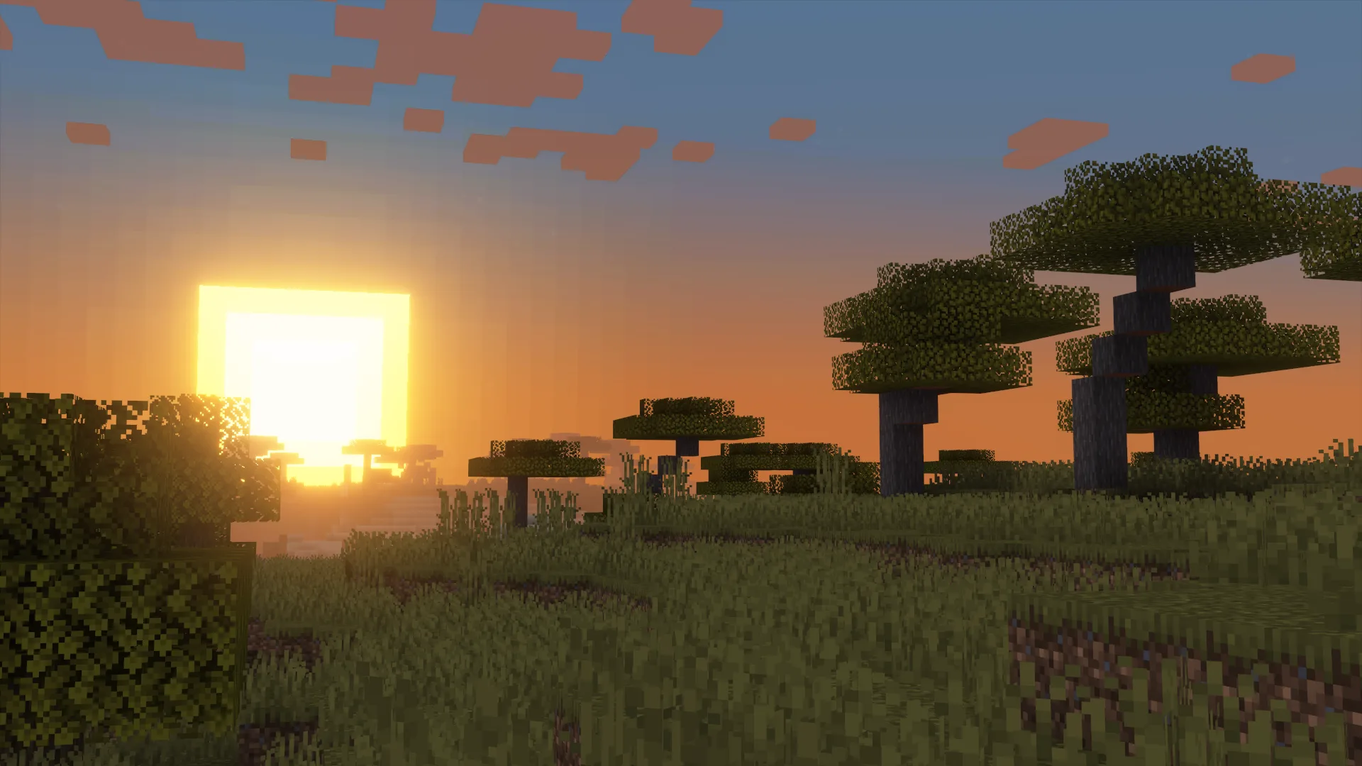 Aerie Shaders: закат