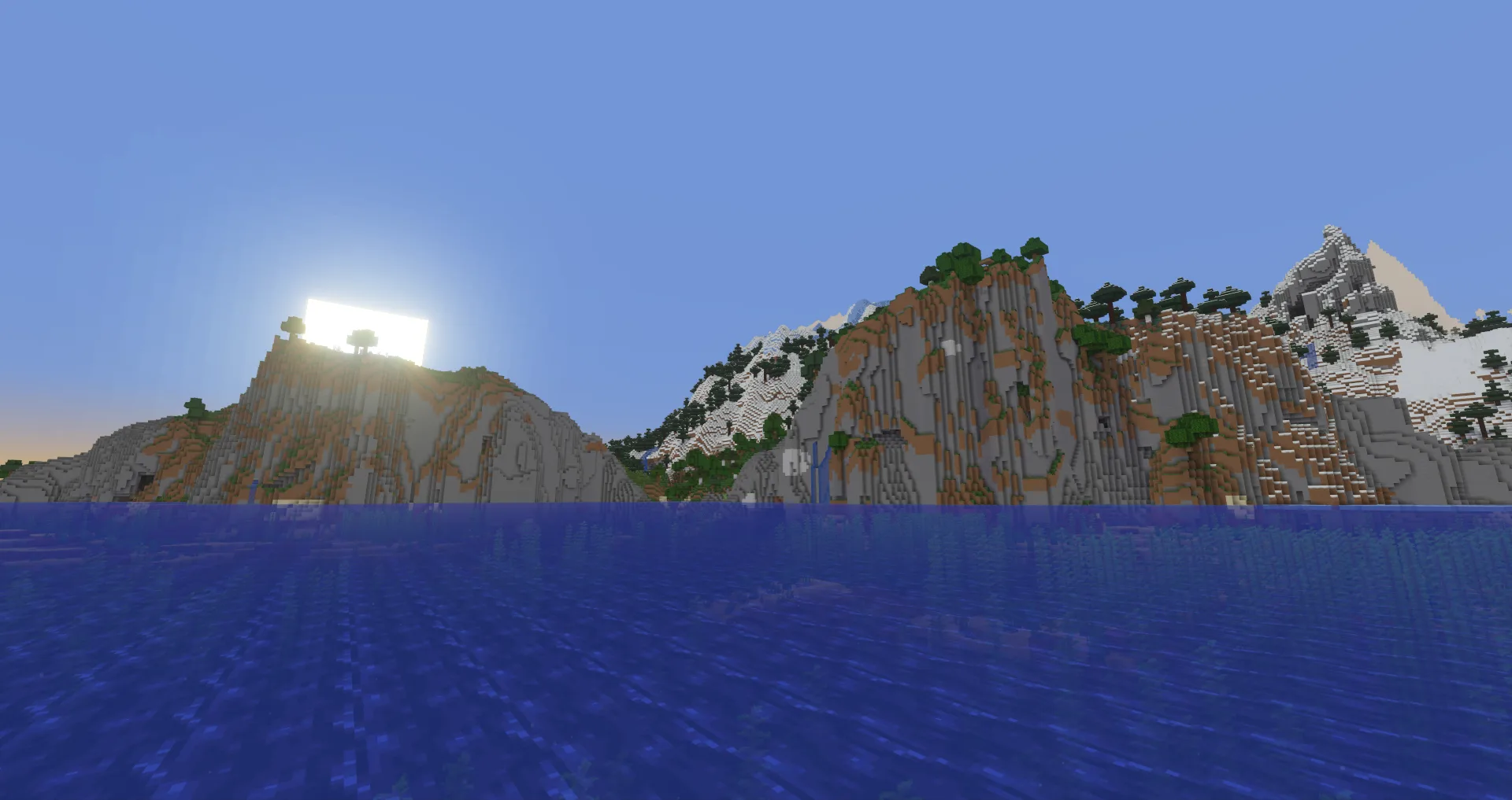 Aerie Shaders: эффект цветения на солнце.