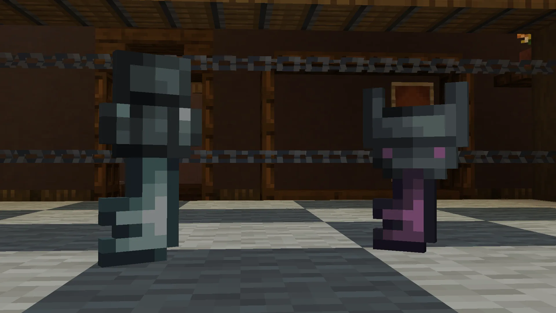 Особняк в лесу и фигурка разорителя из проекта Luki's Woodland Mansions.