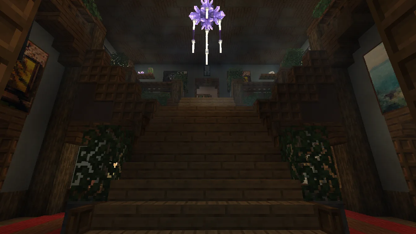 Главный холл проекта Luki's Woodland Mansions.