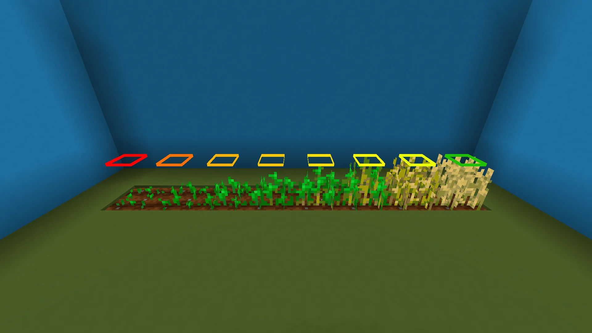 Стадии роста пшеницы в ресурс-паке HyperGrowth