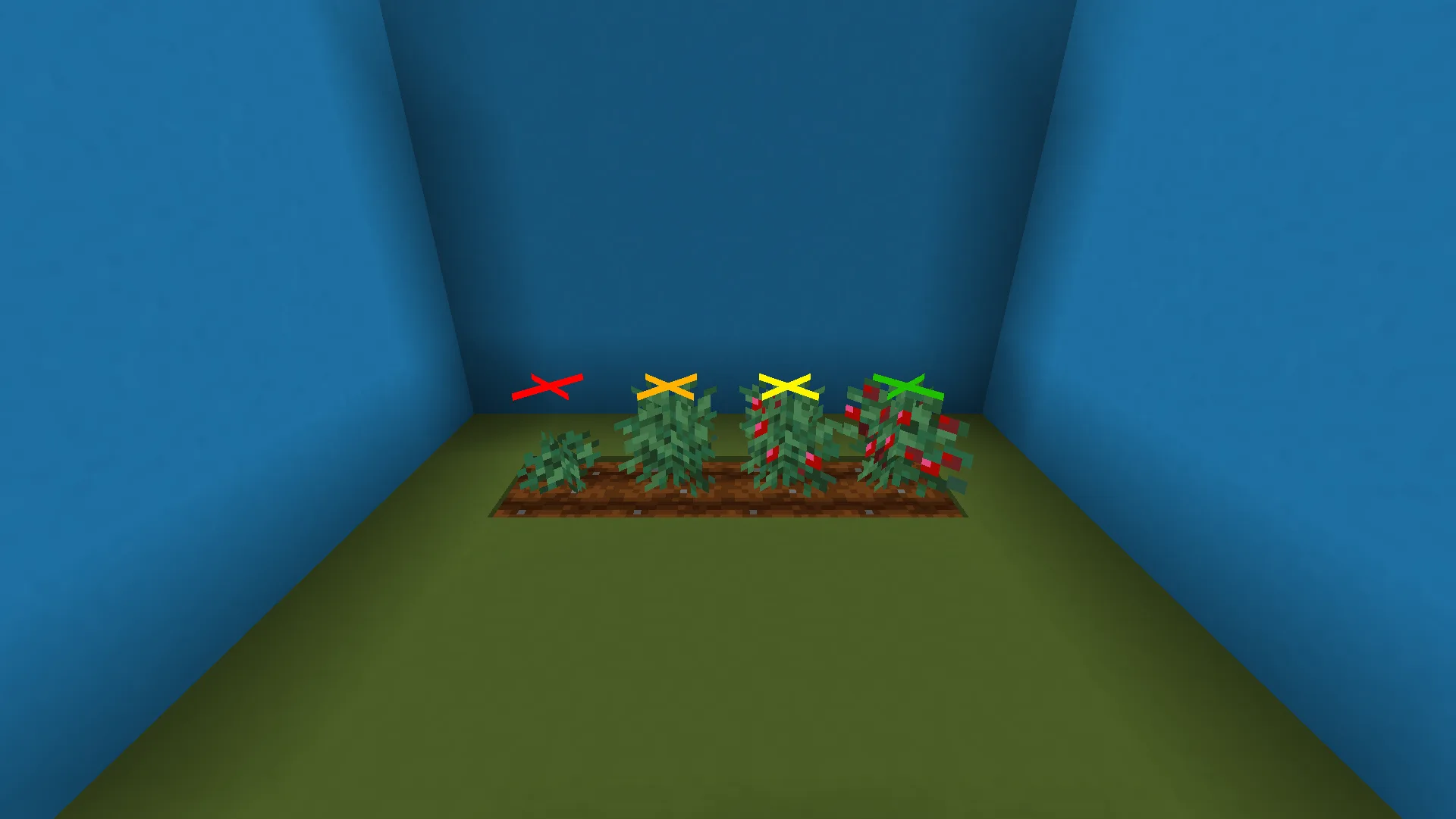 Стадии роста сладких ягод в ресурс-паке HyperGrowth