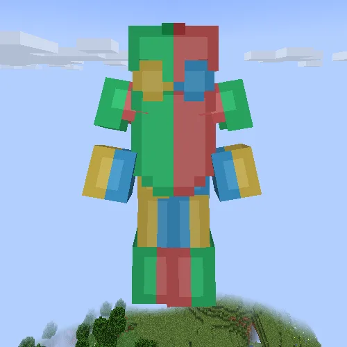 Модель брони по шаблону в Expanded Entity Armor Model