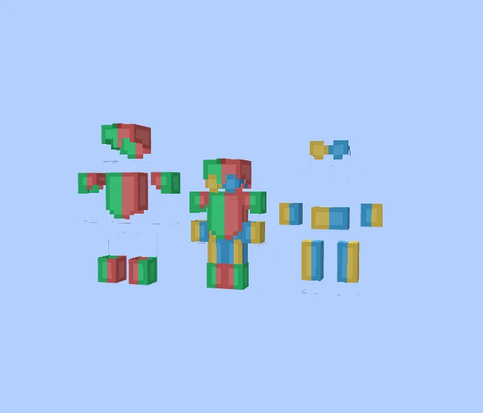 Модель шаблона брони в Expanded Entity Armor Model