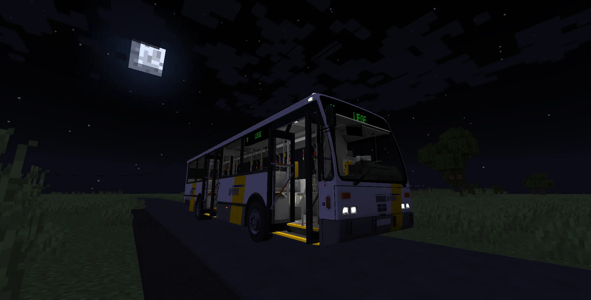 Автобус Van Hool A600 в ливрее De Lijn для проекта mBus (MTR/NTE).