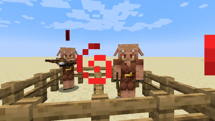 Иконка индикатора агрессии, созданная в плагине Title Generator для Blockbench.