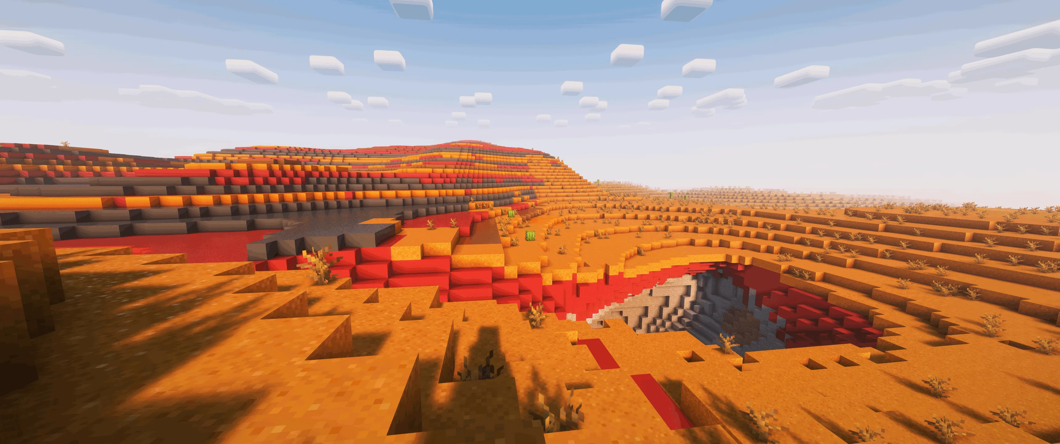 Кастомный биом бесплодных земель в моде Crafted Terrain Generation
