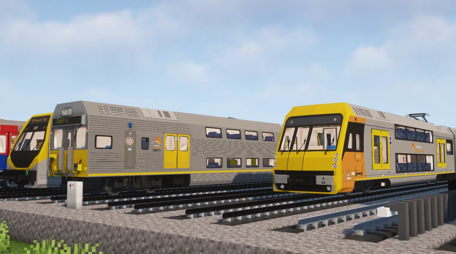 Поезда серий M, K и A из проекта MTR3/4 Sydney metro & Sydney Trains.