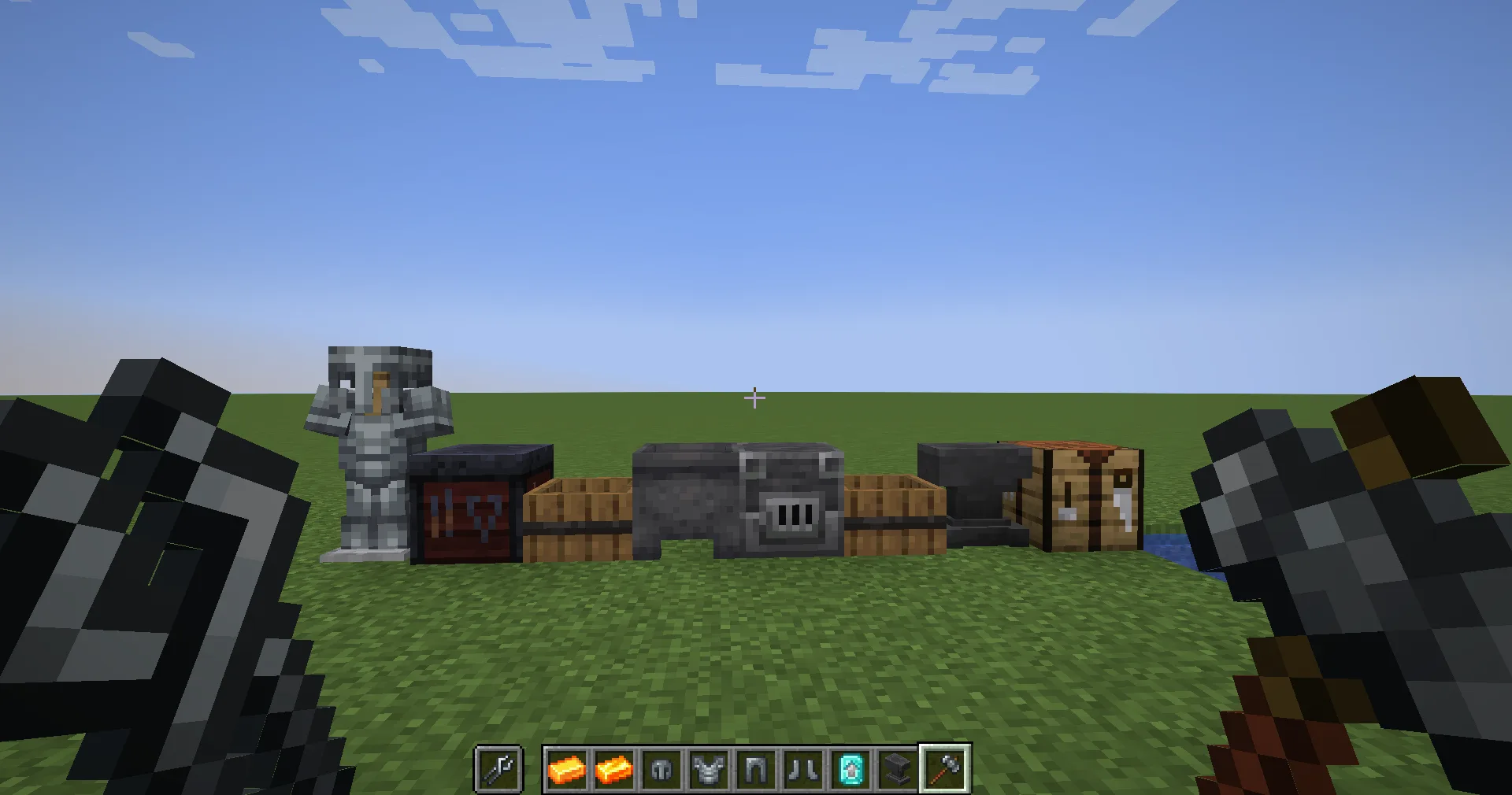 Новые блоки и предметы в моде Overgeared