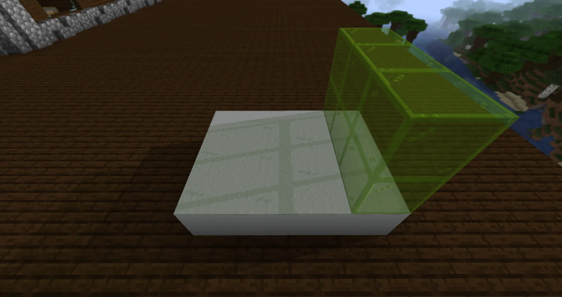 Яркие пиксели с цветными тенями.