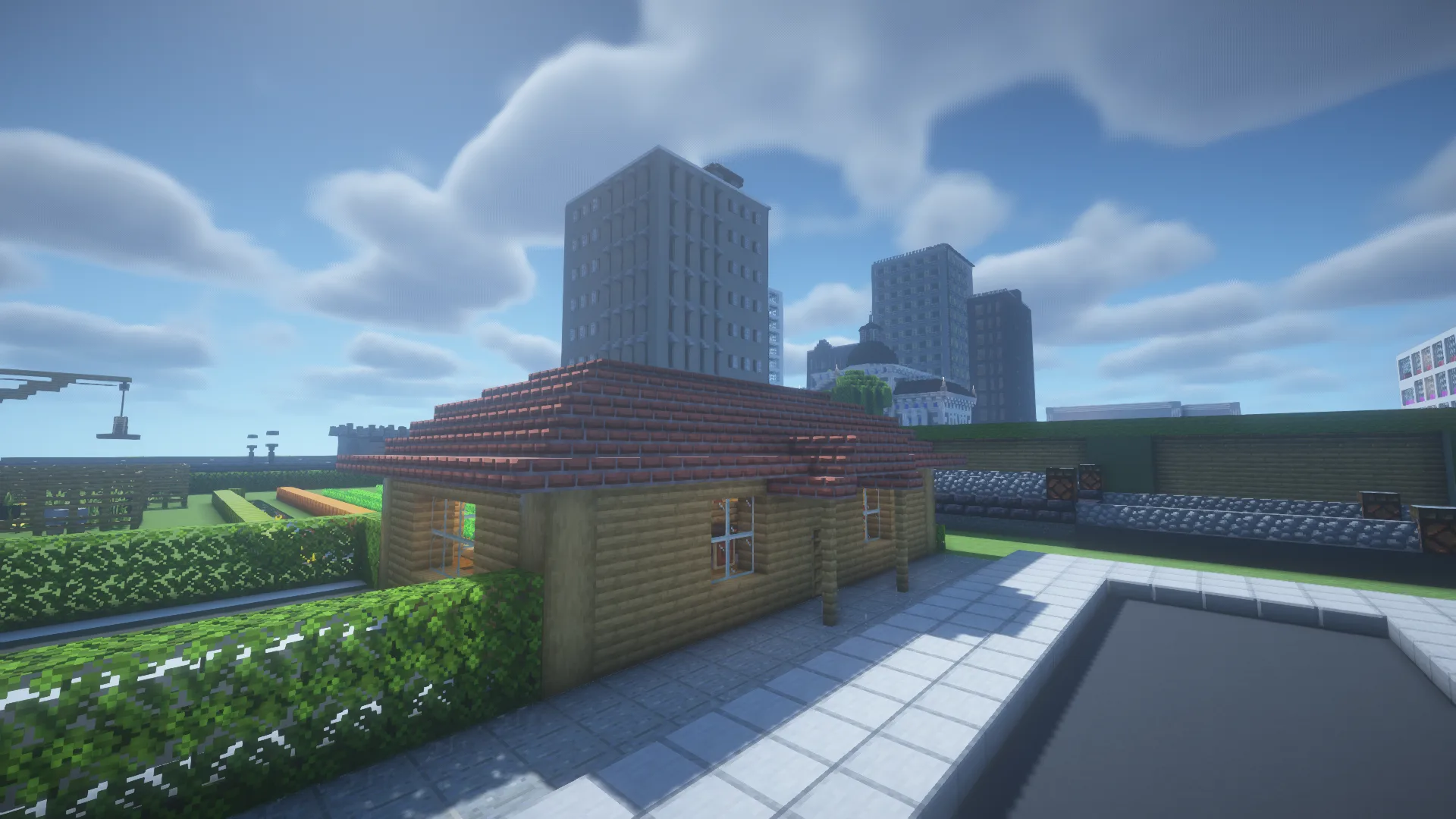 Постоянный день в Minecraft с модом Sunshine