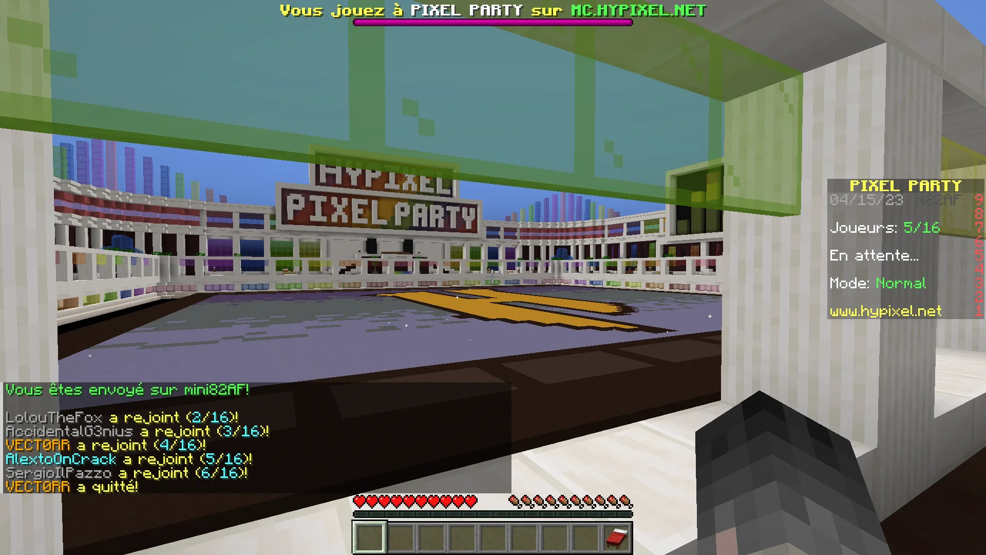 Установка постоянного времени суток в Minecraft