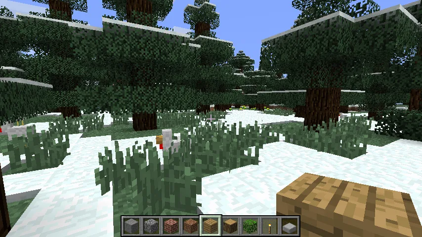 Тайга в ресурс-паке EarlyRelease