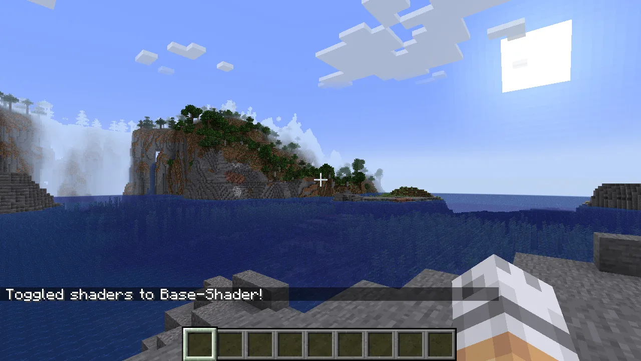 Base-Shader: вид, похожий на ванильный.