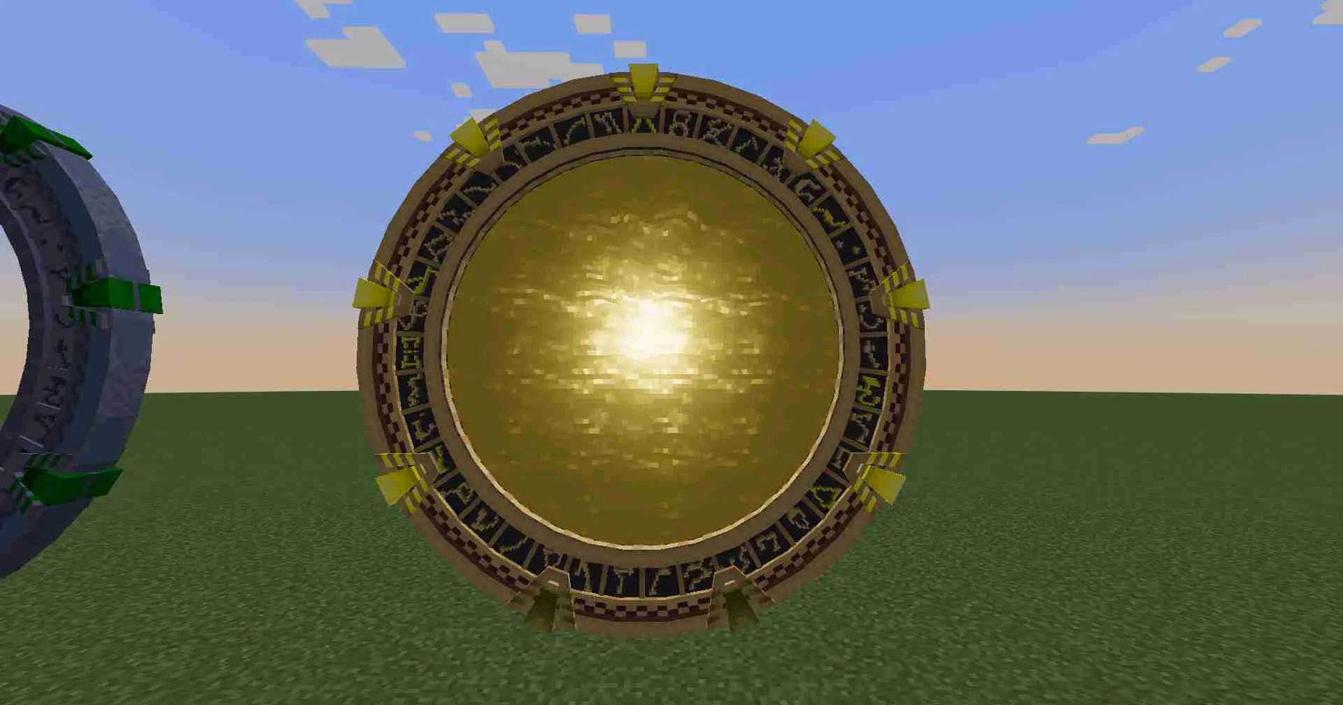 Латунные звездные врата в стиле Create для мода moregate