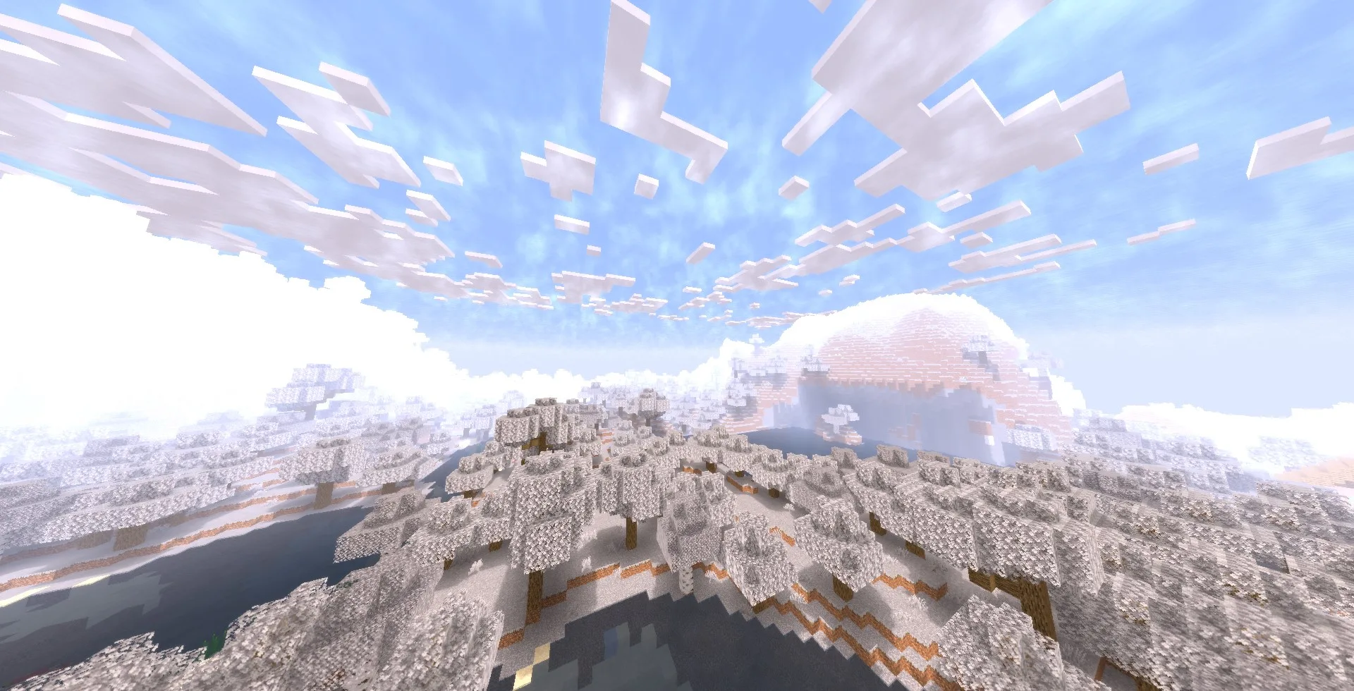 Текстур-пак Snow Default для Minecraft.