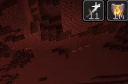 Анимированный скриншот таймера эффектов состояния в Minecraft.