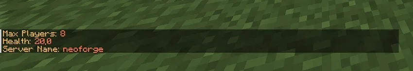Автоматические сообщения и переменные в моде Server Master