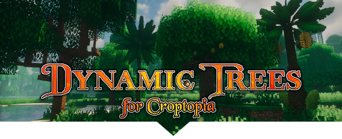Баннер мода Dynamic Trees - Croptopia
