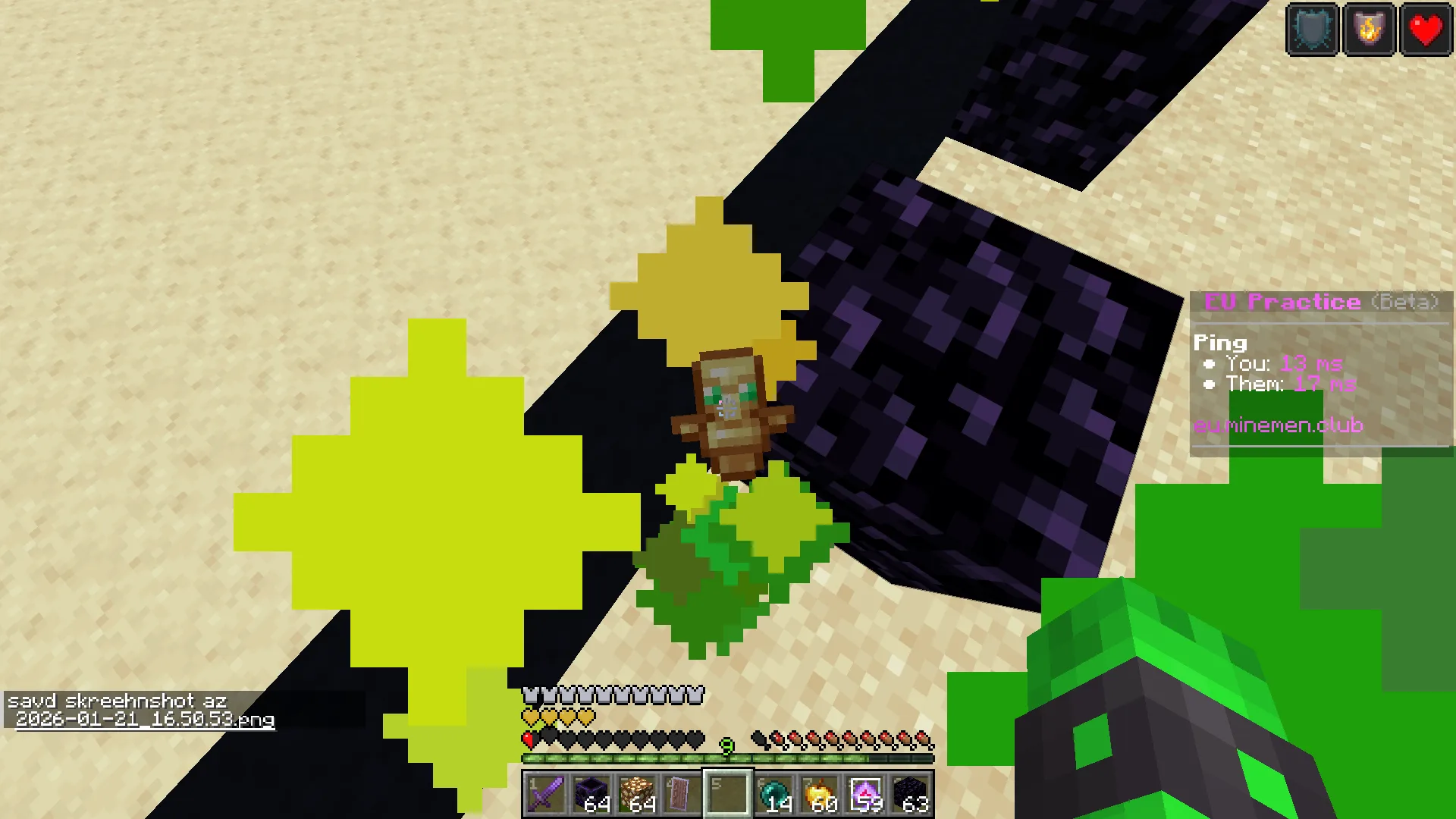 Уменьшенная анимация срабатывания тотема