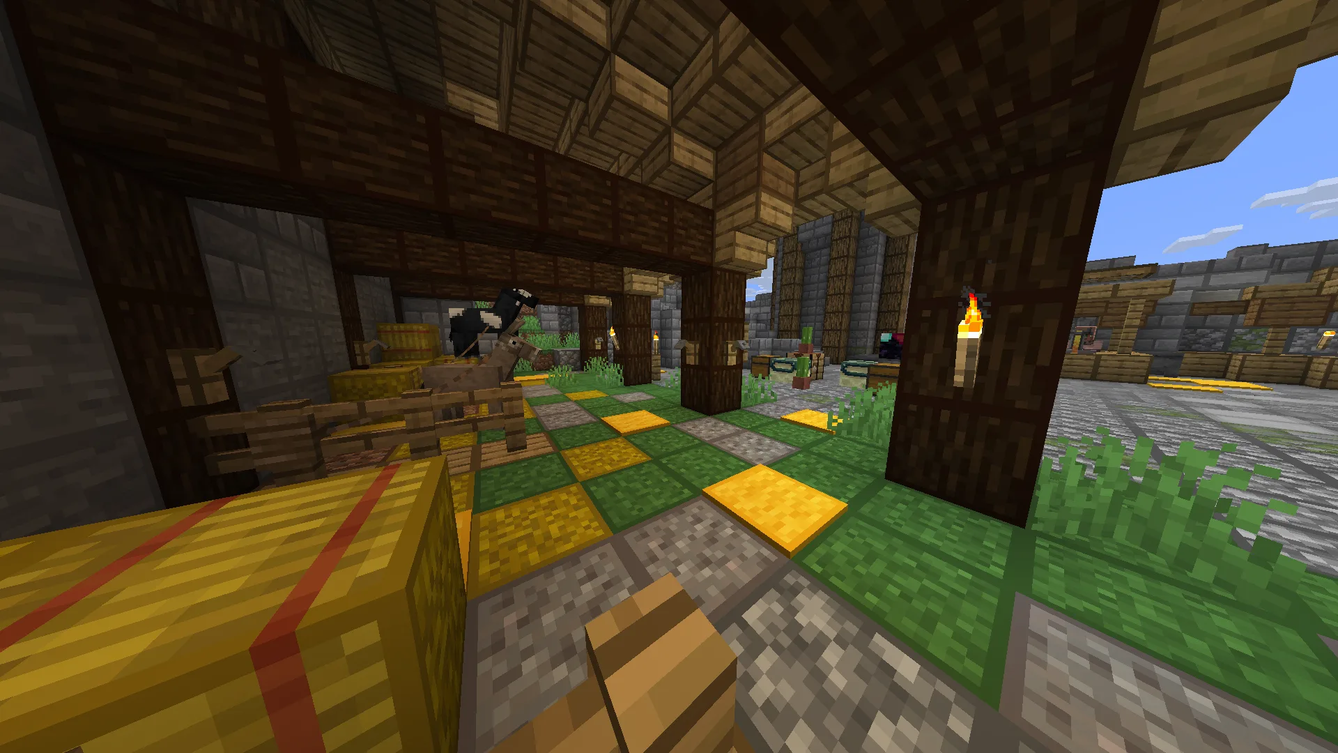 Конюшня в ресурс-паке BorderBlock